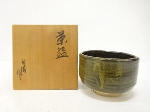 自得造　蕎麦釉　茶碗